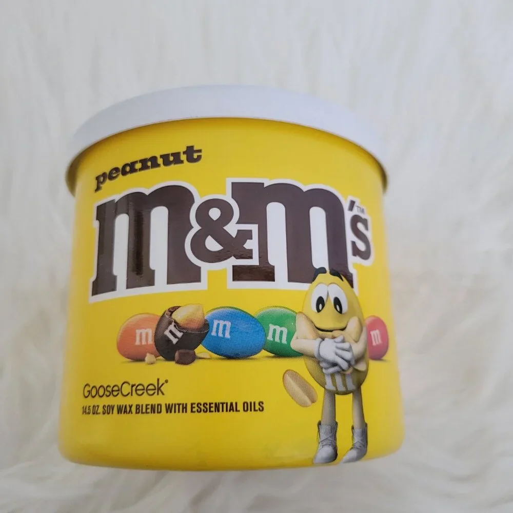 Goose Creek Peanut M&M's Candle